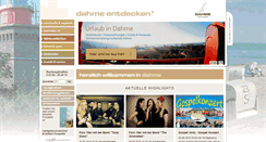Desktop Screenshot of dahme.com
